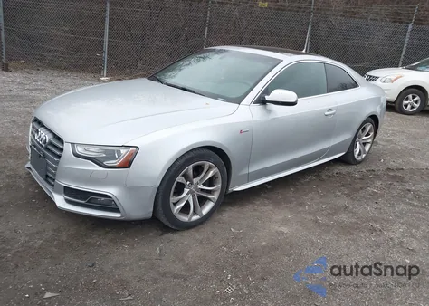 2014 Audi S5 Premium Plus из США, поврежденный, VIN WAUCGAFRXEA052061